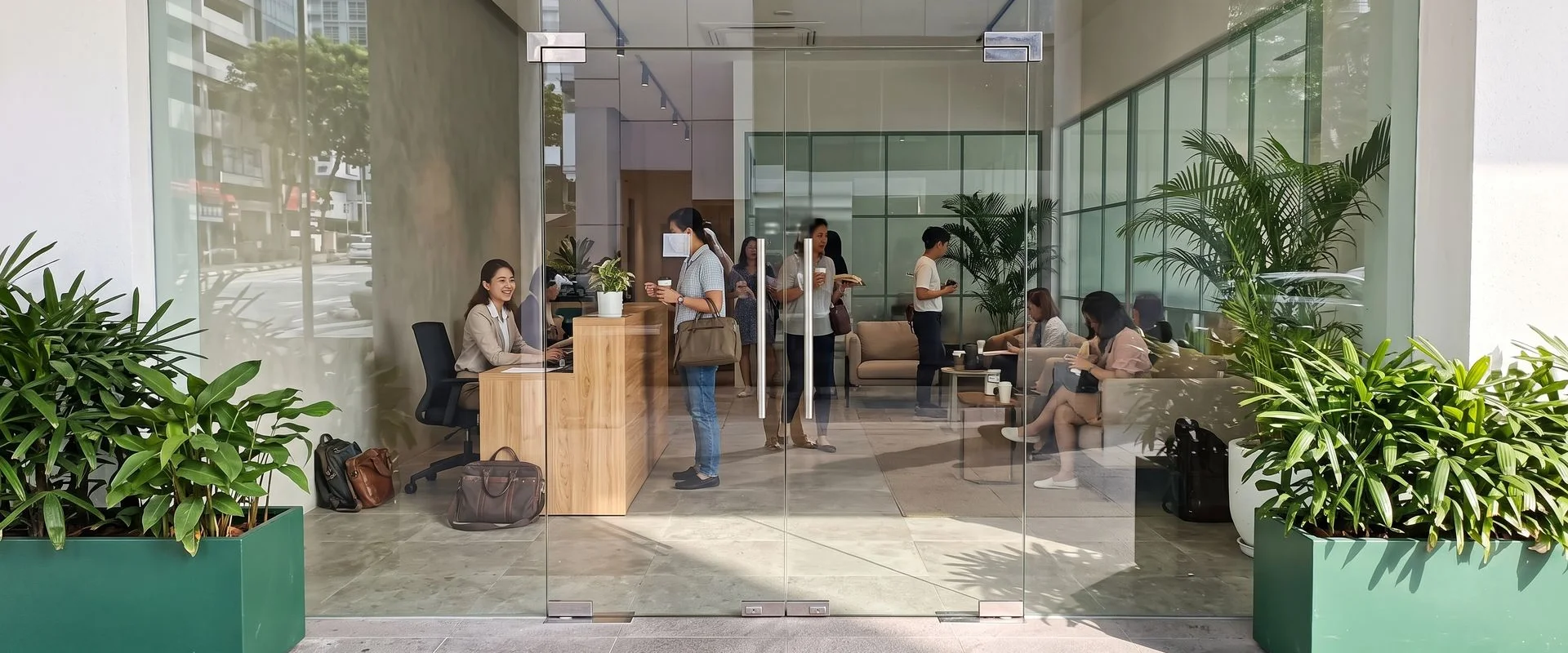 Tempered Glass Doors