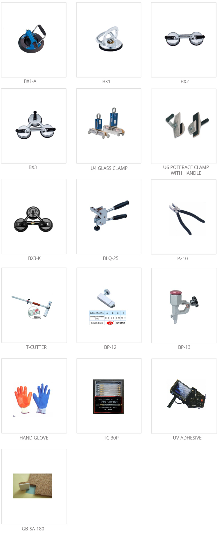GeWalt glass tools for cutting, scoring, breaking and engraving