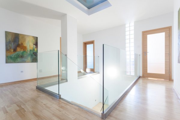 Glass Railing in progress